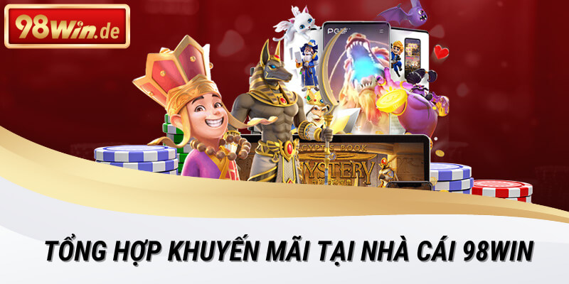 Tổng hợp một số khuyến mãi tại nhà cái 98win