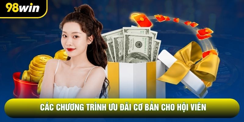 Các chương trình ưu đãi cơ bản cho hội viên