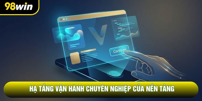 Hạ tầng vận hành chuyên nghiệp của nền tảng