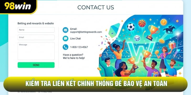 Kiểm tra liên kết chính thống để bảo vệ an toàn