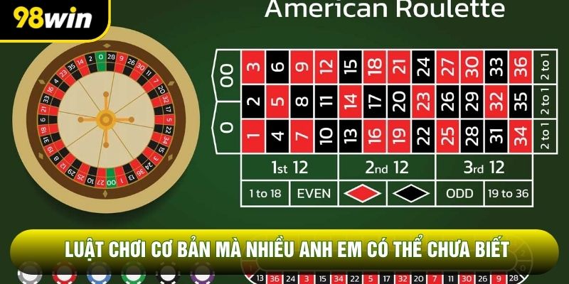 Luật chơi cơ bản mà nhiều anh em có thể chưa biết Luật chơi cơ bản mà nhiều anh em có thể chưa biết